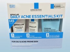 LA ROCHE POSAY EFFACLAR DAILY ACNE ESSENTIALS KIT 2M SUPPLY BOXED EXP: 2028 