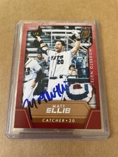 2025 Modesto Nuts MATT ELLIS Matthew Team Set Card Signed Autographed Mariners