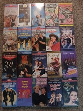 Lot of 20 Musical VHS Films Movies - Still Sealed and New 41