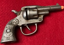 Vintage Kilgore "Six Shooter" toy cast iron cap gun