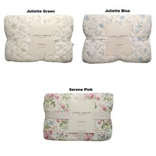 Laura Ashley 3-Piece Reversible Soft Quilt Set, King