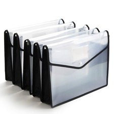 Plastic File Folder Poly Envelope Expanding File Wallet Document Folder With Sna