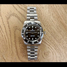 ROLEX SUBMARINER 1600 41MM BLACK DIAL/BEZEL SS BRACELET EXHIBITION BACK