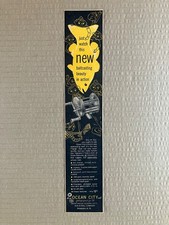 1957 Ocean City 1610 Baitcasting Reel Print Advertisement, 2 5/16"x12 1/4"