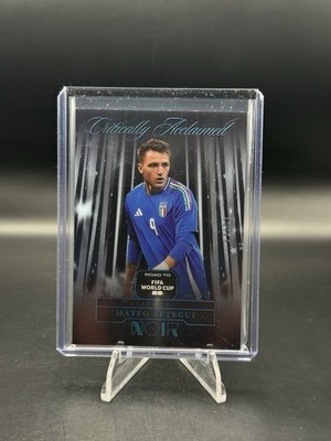 2025-26 Noir Fifa World Cup MATEO RETEGUI Critically Acclaimed 17/30 Italy