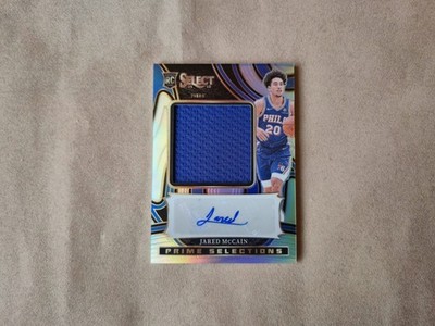 Panini NBA Basketball 2024-25 Jared McCain Auto Patch Rookie Philadelphia 76ers