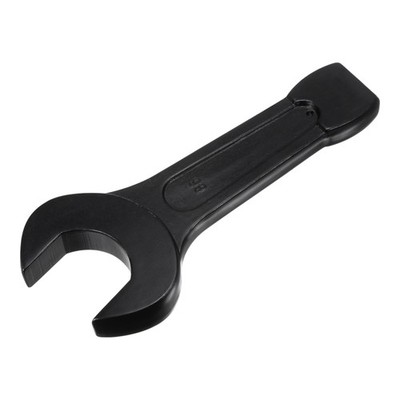 Uxcell 85Mm Open End Impact Spanner High Tensile Steel Single Head Wrench Hand