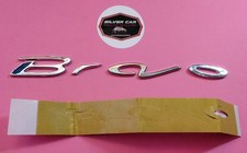 Scritta posteriore argento e blu BRAVO per Fiat Bravo 2007>