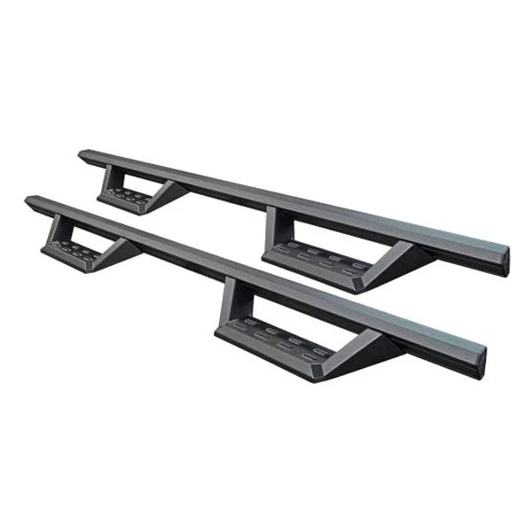 For Nissan Frontier 2005-2024 SteelCraft STX Series Cab Length Black Drop Steps - Image 2 of 4