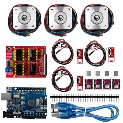3D Printer Kit UNO R3 Enhanced Edition RAMPS 1.4 Switch 42 Stepper Motors New