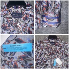 Robert Graham Ziton Mens Tailored Fit Floral Print Button Down Shirt XL NEW