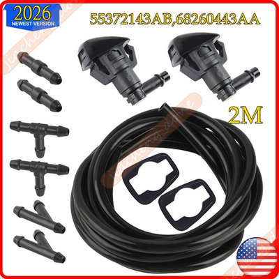 #ad #ad For Grand Jeep 2011 2017 Cherokee Windshield Wiper Water Washer Spray Nozzle Jet $9.50