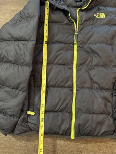 The North Face 550 Goose Down Puffer Jacket Unisex Children XL 18-20 Black - Picture 4 of 4