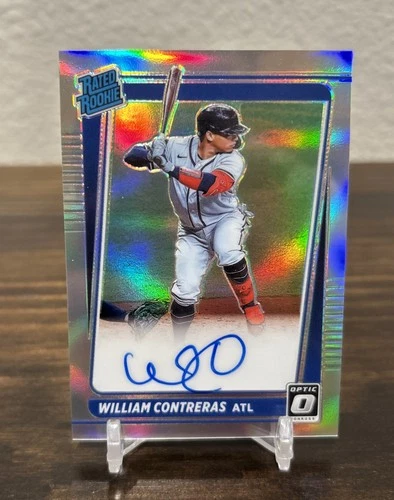 William Contreras 2021 Panini Prizm William Contreras Silver Prizm