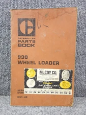OEM Factory CAT Caterpillar 930 Wheel Loader 41K Parts Book Catalog Manual