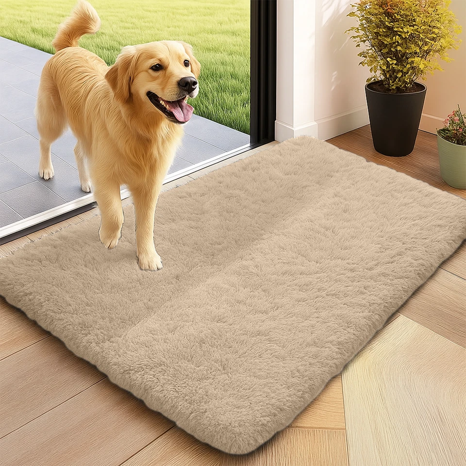 Small Large Door Mat Non Slip Indoor Bedroom Door Floor Mat Hallway Runner Rug - Image 2 of 4