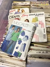 McCall s Women's Children s Unisex Sewing Patterns COMPLETE Cut Your Choice