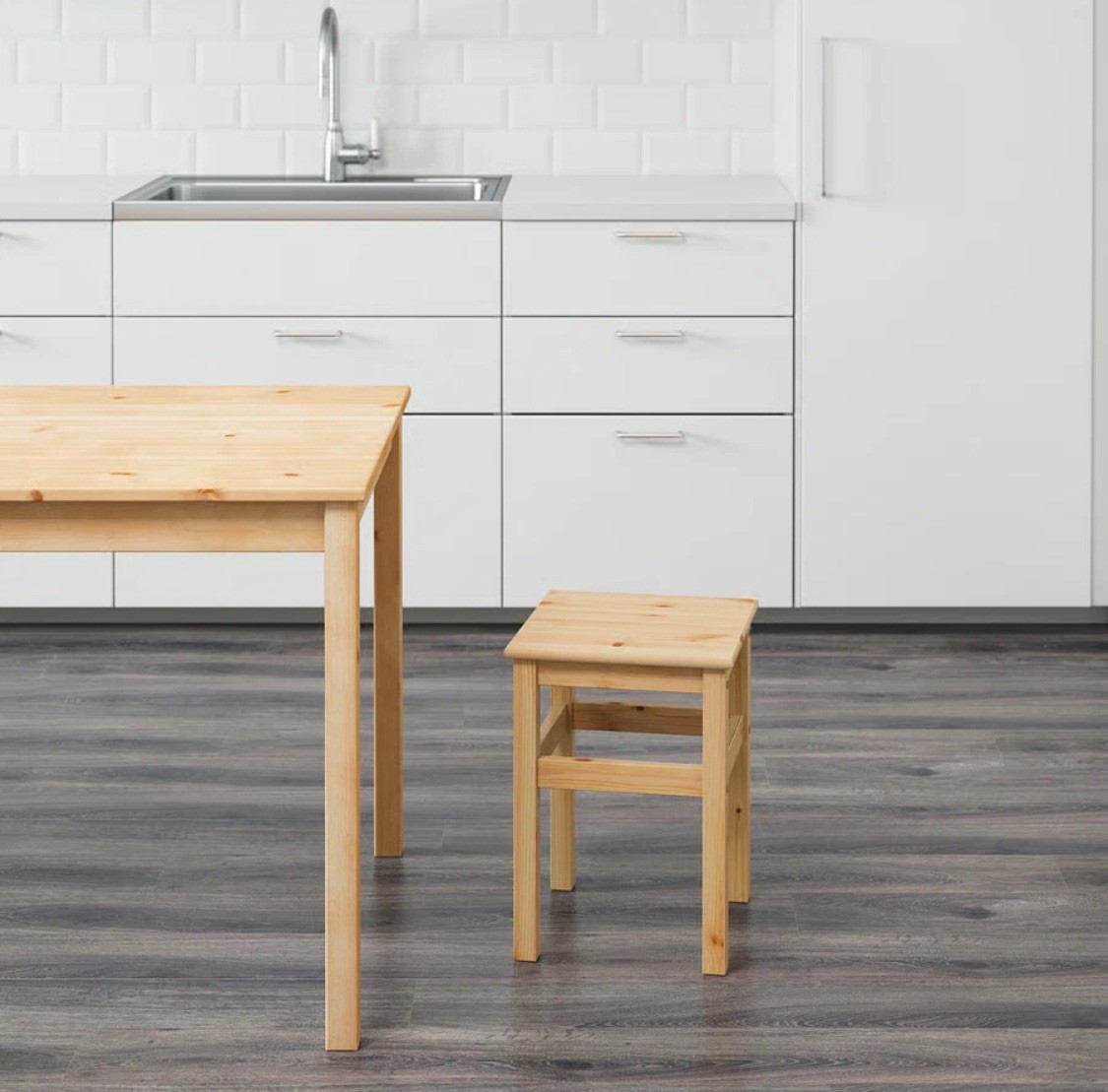 IKEA ODDVAR Wooden Stool 45cm Acquisti Online su