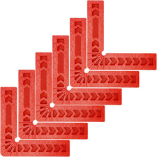 6 PCS 4 Inch 90 Degree Positioning Squares, Right Angle Clamps Woodworking Carpe