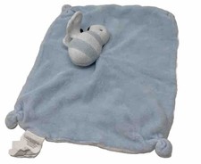 Burts Bees Baby Security Blanket blue BUMBLE BEE Mini Lovey Soft Crinkle Wings