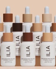 ILIA Super Serum Skin Tint SPF40 - Various Shades / Free Fast Ship 100 Fresh