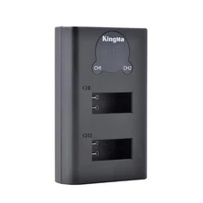 5V Dual Battery Charger USB Charging Holder 2 Slot For Gopro Max Action Camera