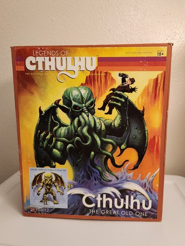 Warpo 2015 Legends of Cthulhu the Great Old One 12" Rare Action Figure *READ*