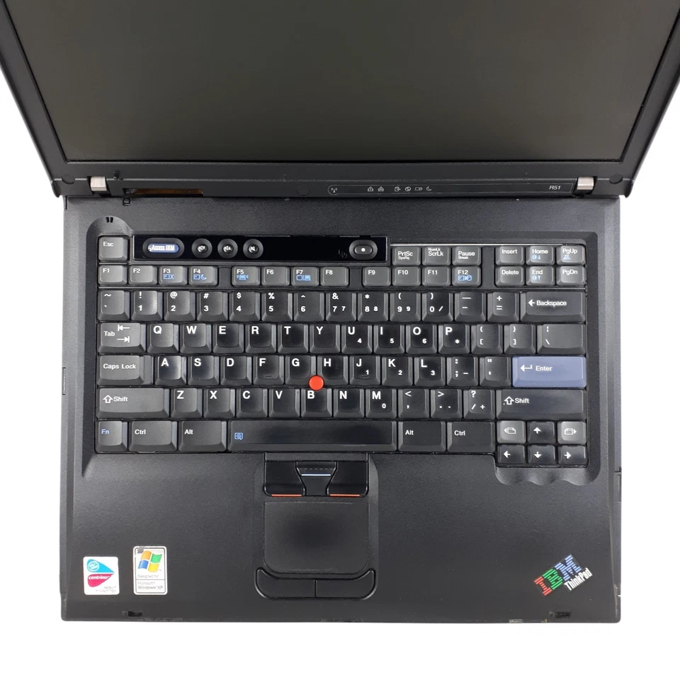 Vintage IBM ThinkPad R51 15" Laptop Intel Pentium M 512MB RAM 40GB HDD Win XP - Image 4 of 4