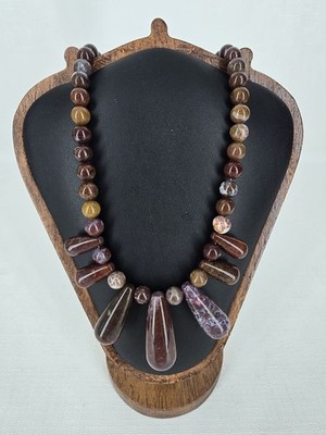 Jay King Earth-toned Beads and Teardrop Pendants Crafted From Natural Stone 925