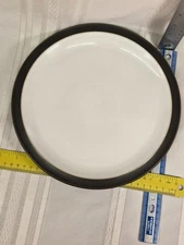 Denby Jet MATTE BLACK Dinner Plate 10 1/4”