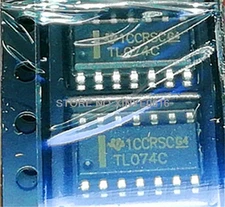 Hot Sell  100PCS  TL074C TLO74C TL074CD TL074CDR SOP-14 Operational Amplifier IC