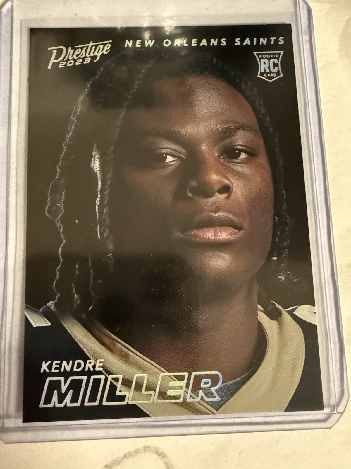2023 Panini Football Prestige Kendre Miller Rookie Portraits Prestige Case Hit!