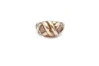 Vintage Sterling Silver 925 Ring Size 7.75 Textured