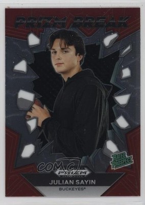 2024 Panini Prizm Draft Picks Prizm Break Julian Sayin #PB-JSN 04xt