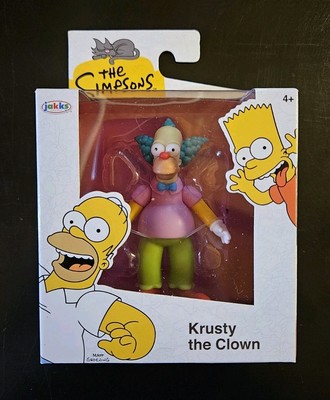 The Simpsons ~ Krusty The Clown ~ Jakks Pacific ~ 2.5 Inch Figure
