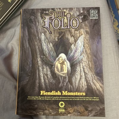 The Folio Fiendish Monsters 1e and 5e D&D RPG Scott Taylor  Art of the GEnre