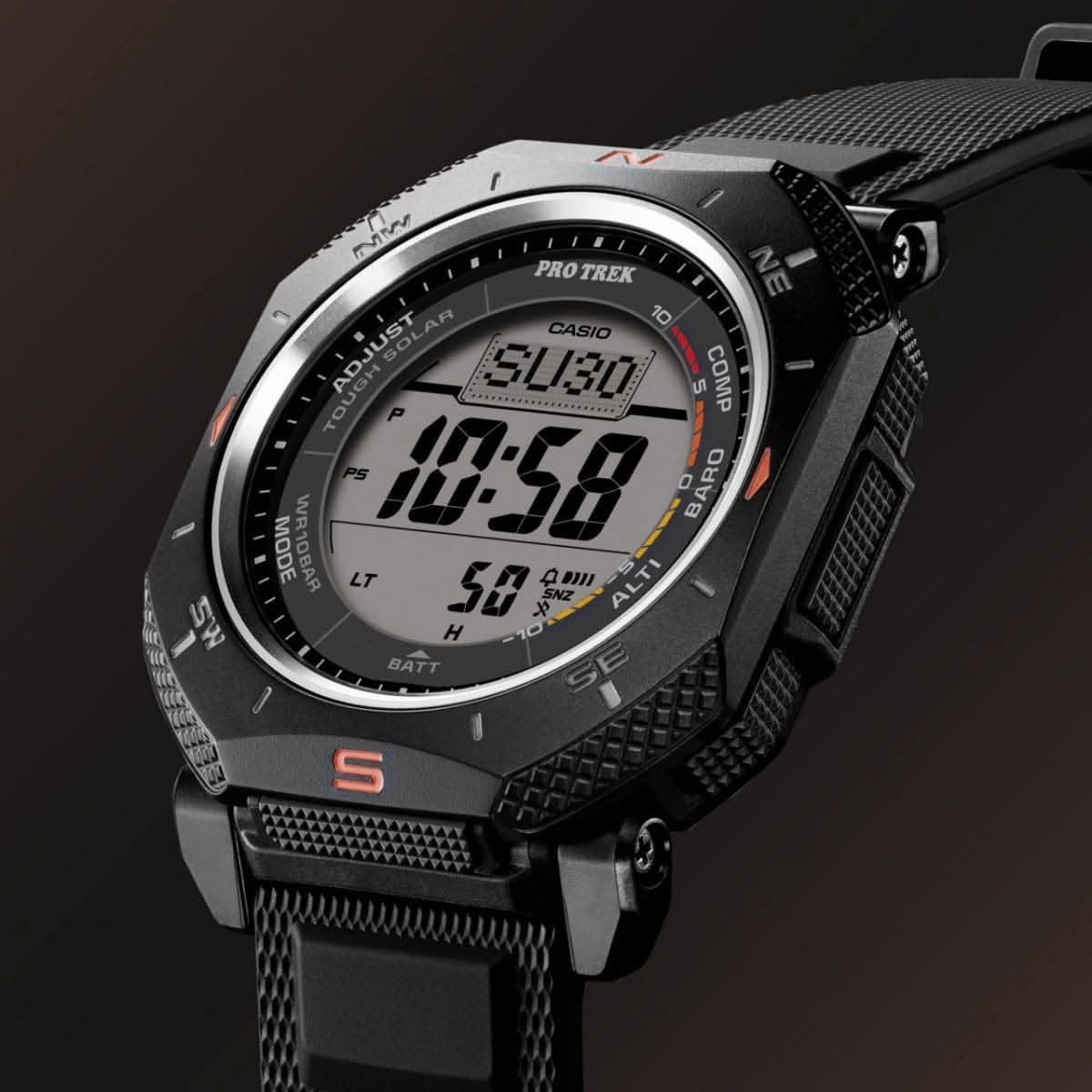 Casio Pro Trek PRG-69 Tough Solar Triple Sensor Digital Watch