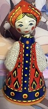 Matroschka Moskau 1980 Altes Blechspielzeug Russisch Tin Toy USSR