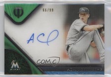 2017 Topps Tribute Tribute Auto Green 66/99 Adam Conley #TA-AC Auto r0m