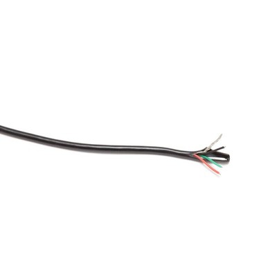 Hosco geschirmter 4-Leiter-Gitarrenanschluss/Stromkreiskabel 1 Meter