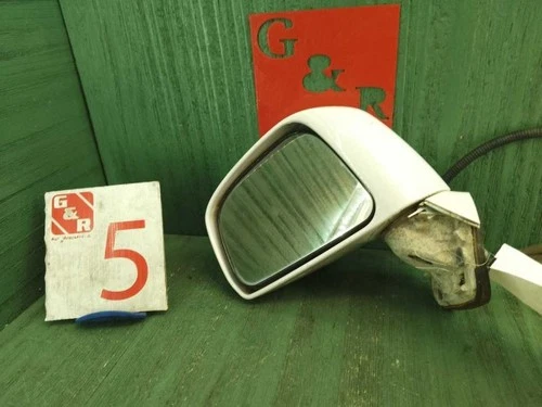 2007 NISSAN VERSA DRIVER LEFT LH POWER SIDE VIEW MIRROR WHITE 