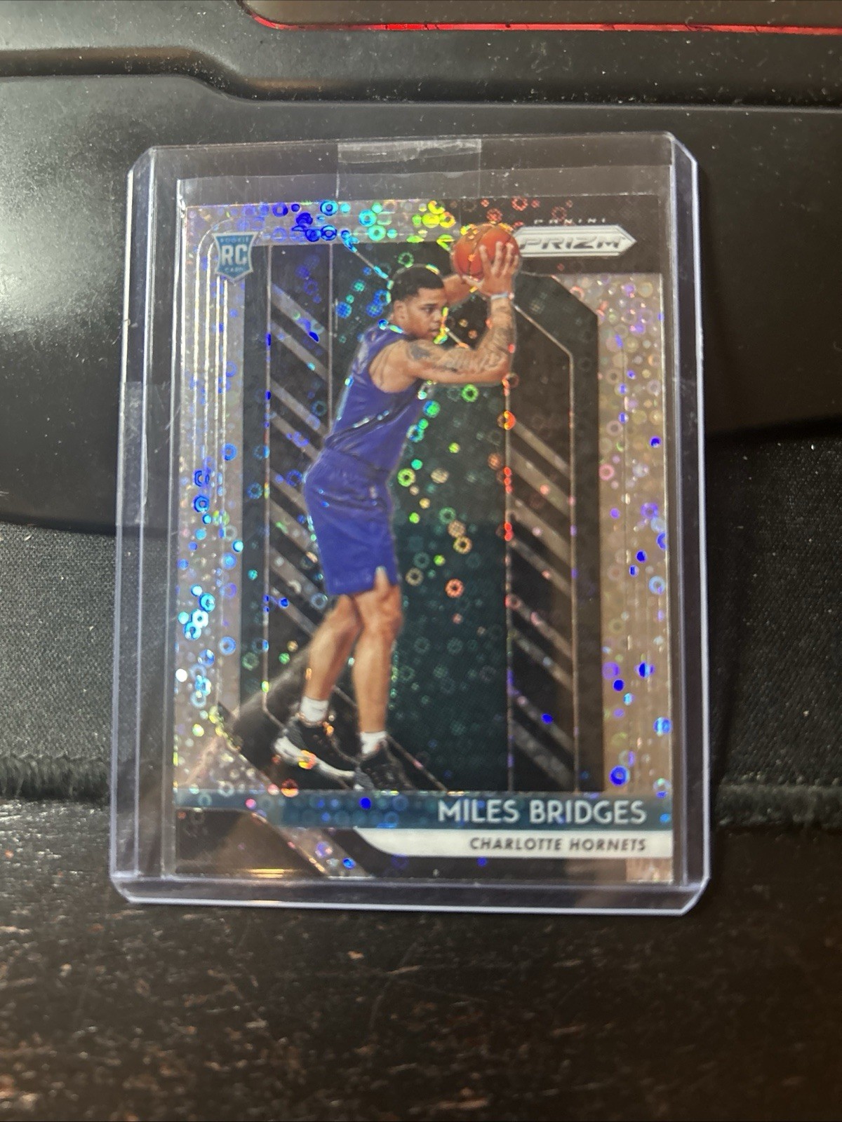 2018-19 Panini Prizm Fast Break Prizm Miles Bridges #278 RC E2