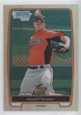 2012 Bowman Chrome Prospects Refractor Bobby Bundy #BCP198 0c2