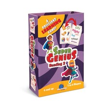 New - Blue Orange Games Super Genius - Reading 2 - Ages 6 1-6 players