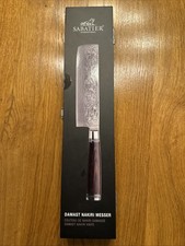 Sabatier International Nakiri Damast Küchenmesser Neu OVP ungeöffnet