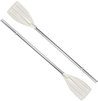 COPPIA DI REMI MANICO IN ALLUMINIO CM.105 PALA FISSA ADRIATIC