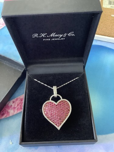 R.H. Macy Co Fine Jewelry Ruby Necklace