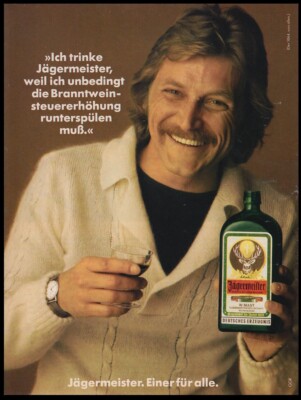 Jägermeister #1064 - Reklame Werbeanzeige Original-Werbung 1977