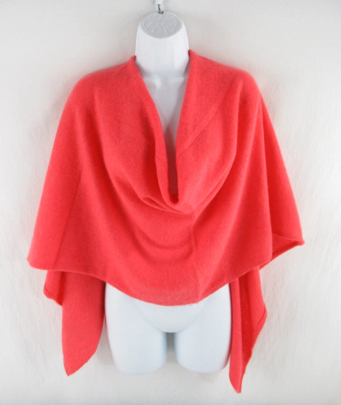 Minnie Rose Women's 100% Cashmere Poncho Sweater Topper Size O/S #C239