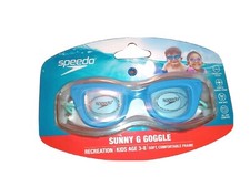 SPEEDO SUNNY G GOGGLE Kids Age 3-8 Blue 7750491 Seaside Sunglass Style